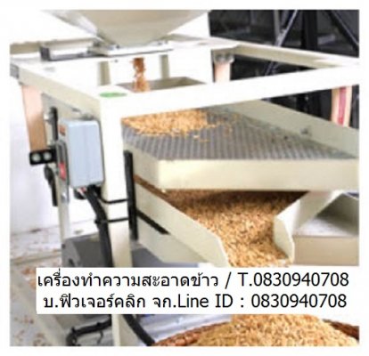 เครื่องทำความสะอาดข้าวเปลือก Rice Cleaner CC-80 ก่...