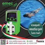 ปั๊มคลอรีน เครื่องเติมสารละลายอัตโนมัติสำหรับสระว่ายน้ำ EMEC